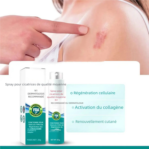 Reparis™ Le Spray anti-cicatrices avancé pour tous types de cicatrices