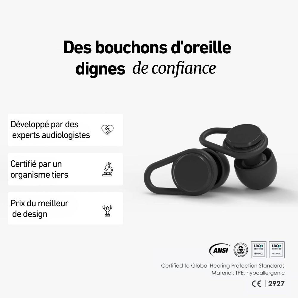 ZènPlug™ – Dormez profondément. Peu importe le bruit