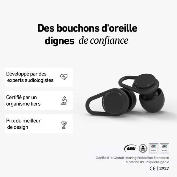 ZènPlug™ – Dormez profondément. Peu importe le bruit