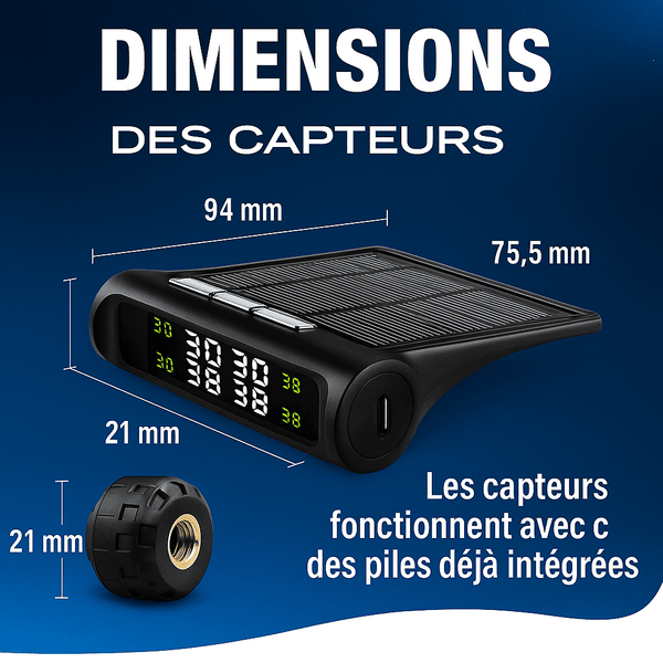 PneuTrack™ Le capteur qui vous sauve la vie