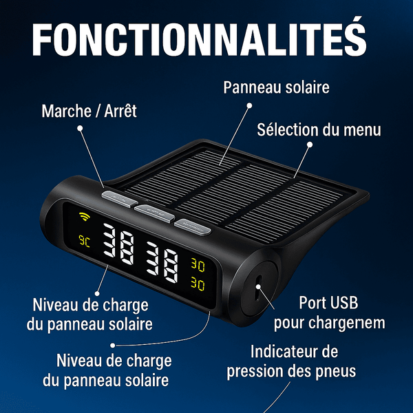 PneuTrack™ Le capteur qui vous sauve la vie