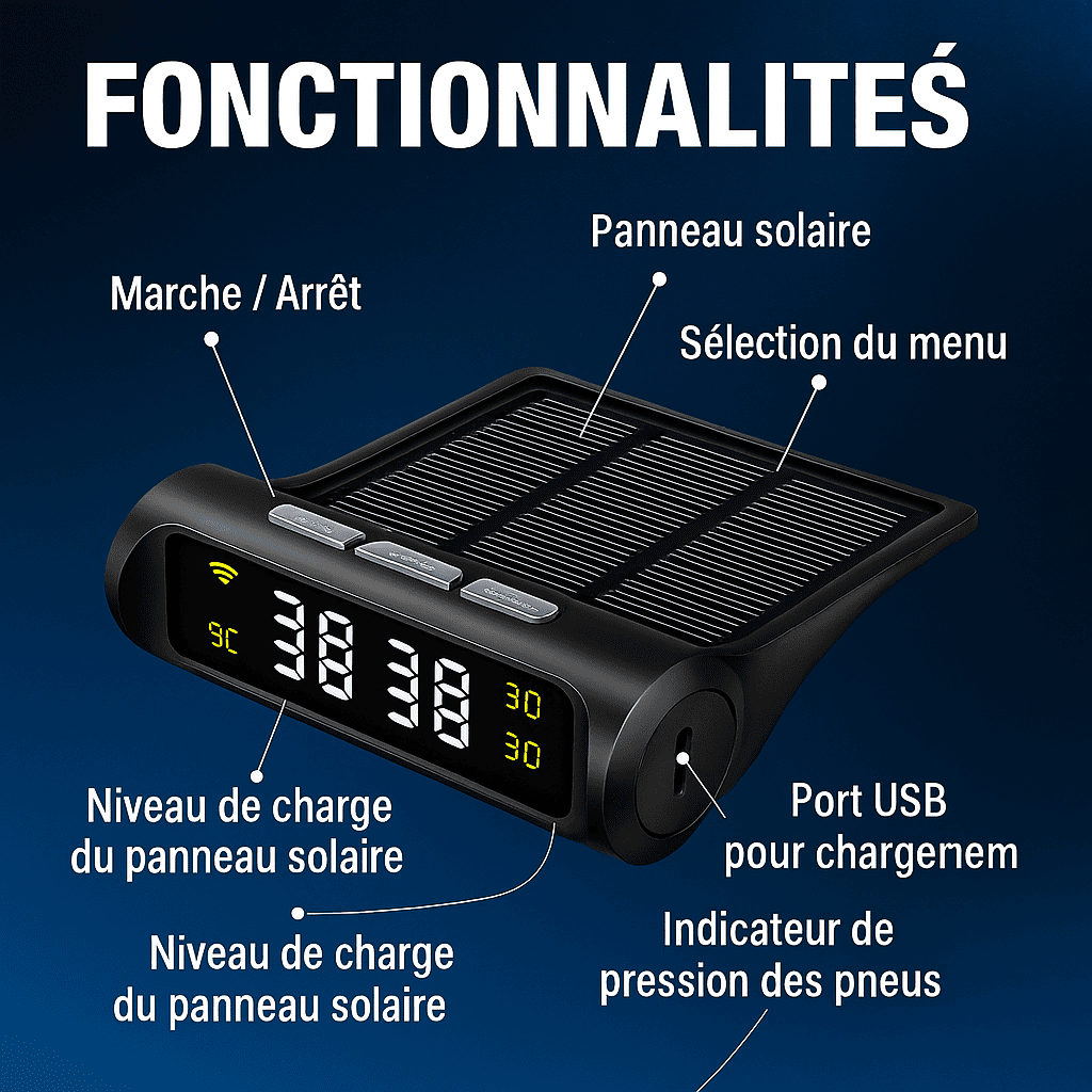 PneuTrack™ Le capteur qui vous sauve la vie