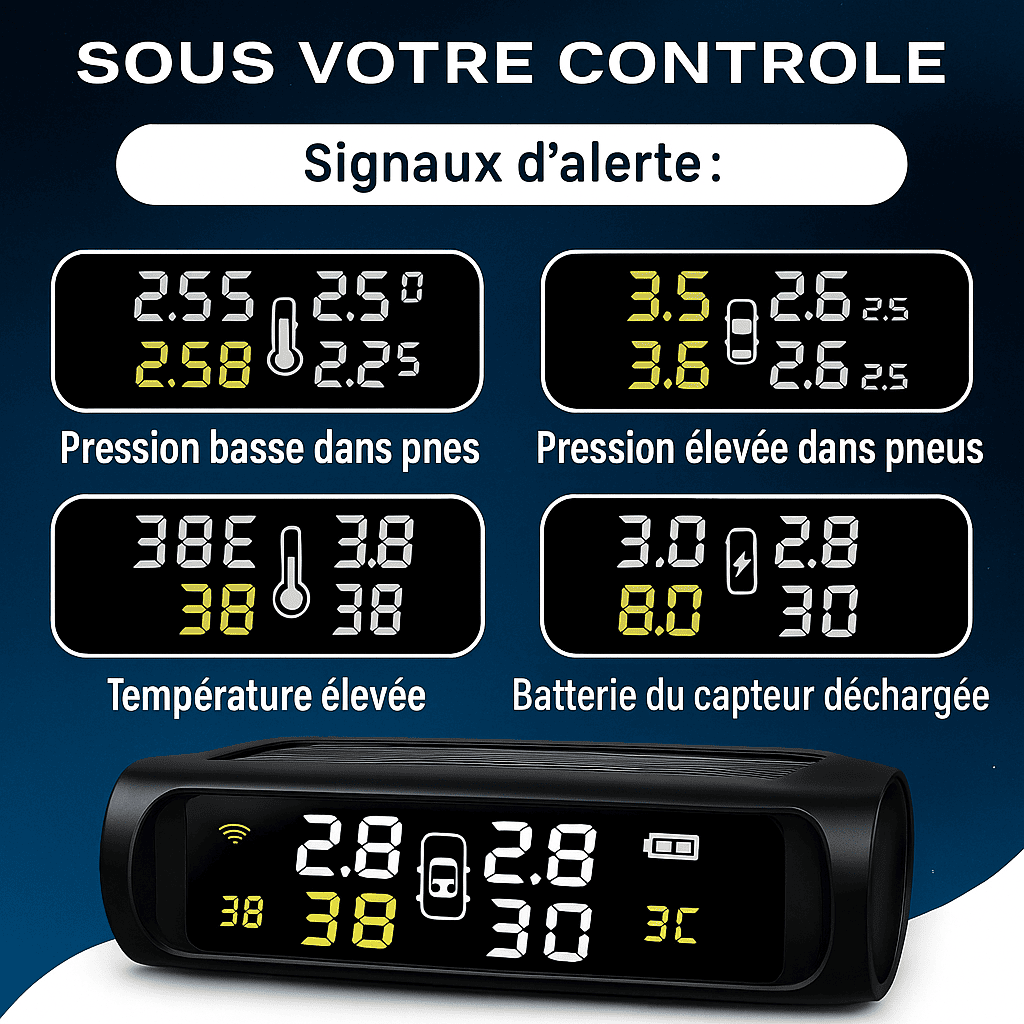 PneuTrack™ Le capteur qui vous sauve la vie