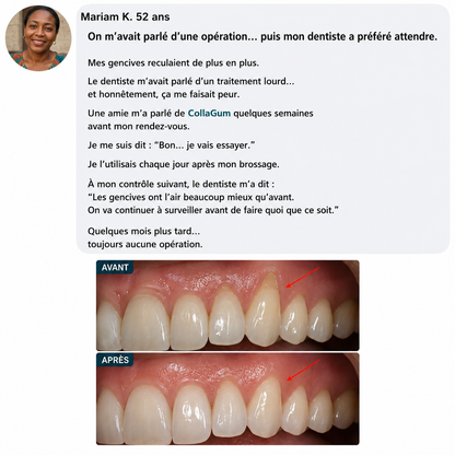 CollaGum™ — Des gencives plus saines chaque jour