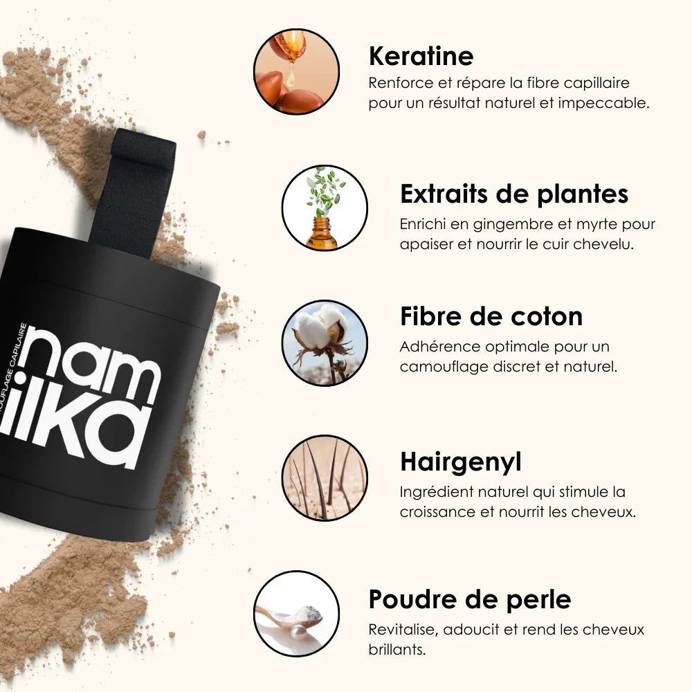 Namka™ – le Camouflage Capillaire qui vous rajeunit.