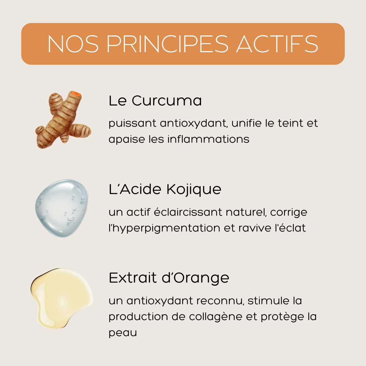 KURMEA+™ Pads anti-imperfections au Curcuma et à l’Acide Kojique