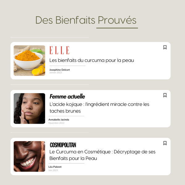 KURMEA+™ Pads anti-imperfections au Curcuma et à l’Acide Kojique