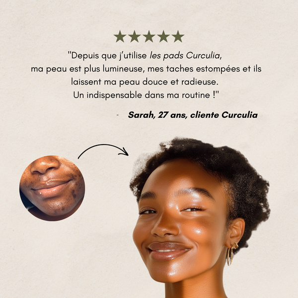 KURMEA+™ Pads anti-imperfections au Curcuma et à l’Acide Kojique
